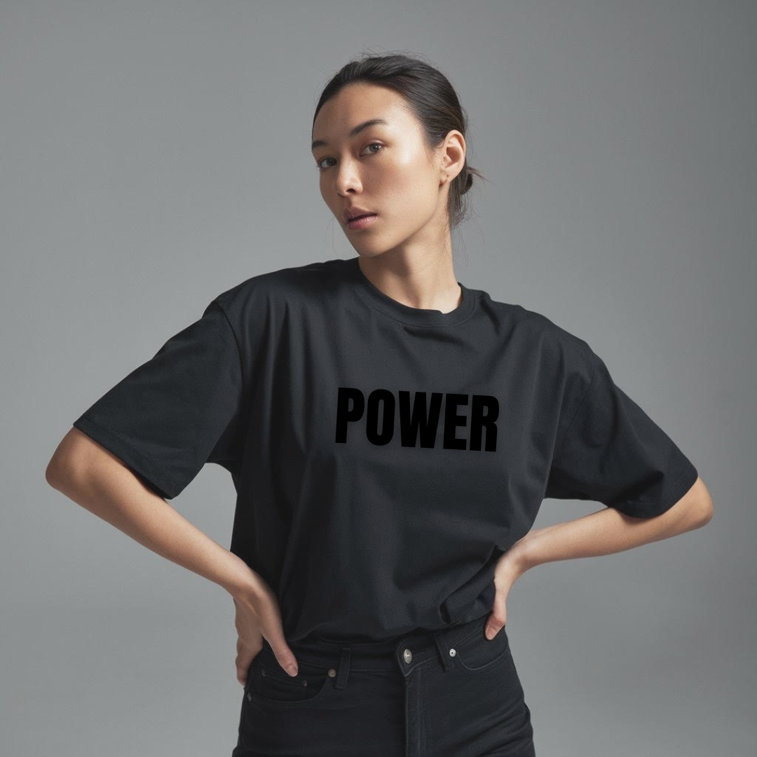 A NEW COLLECTION / Power Short Sleeve - Black