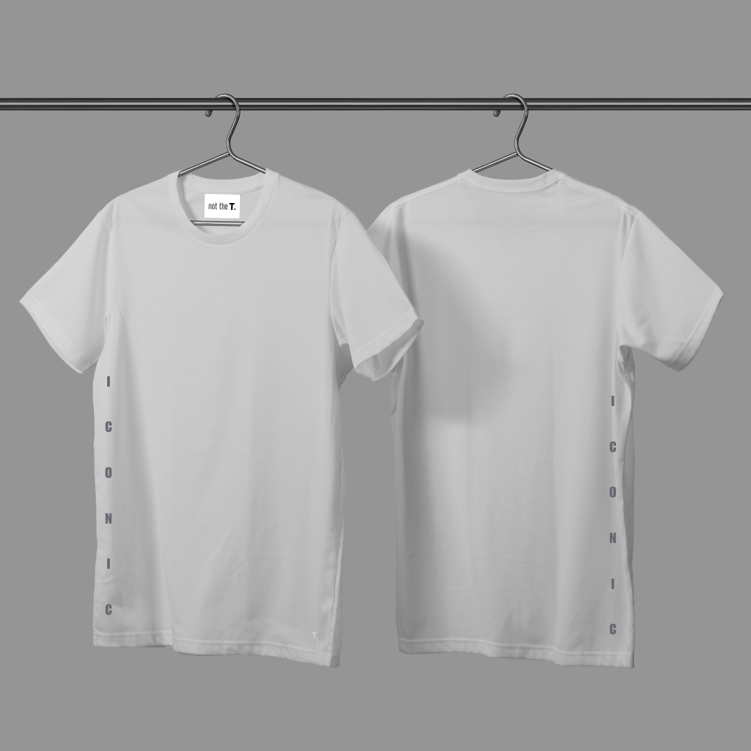 A NEW COLLECTION / Iconic Short Sleeve - White