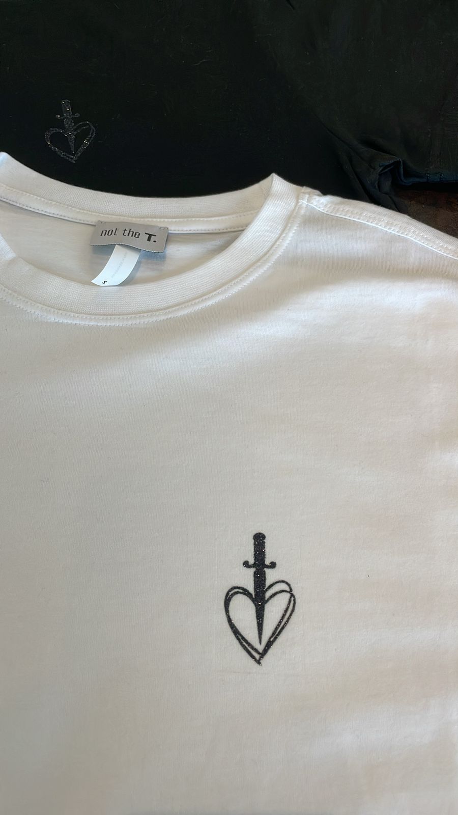 Heart+Dagger Short Sleeve - White