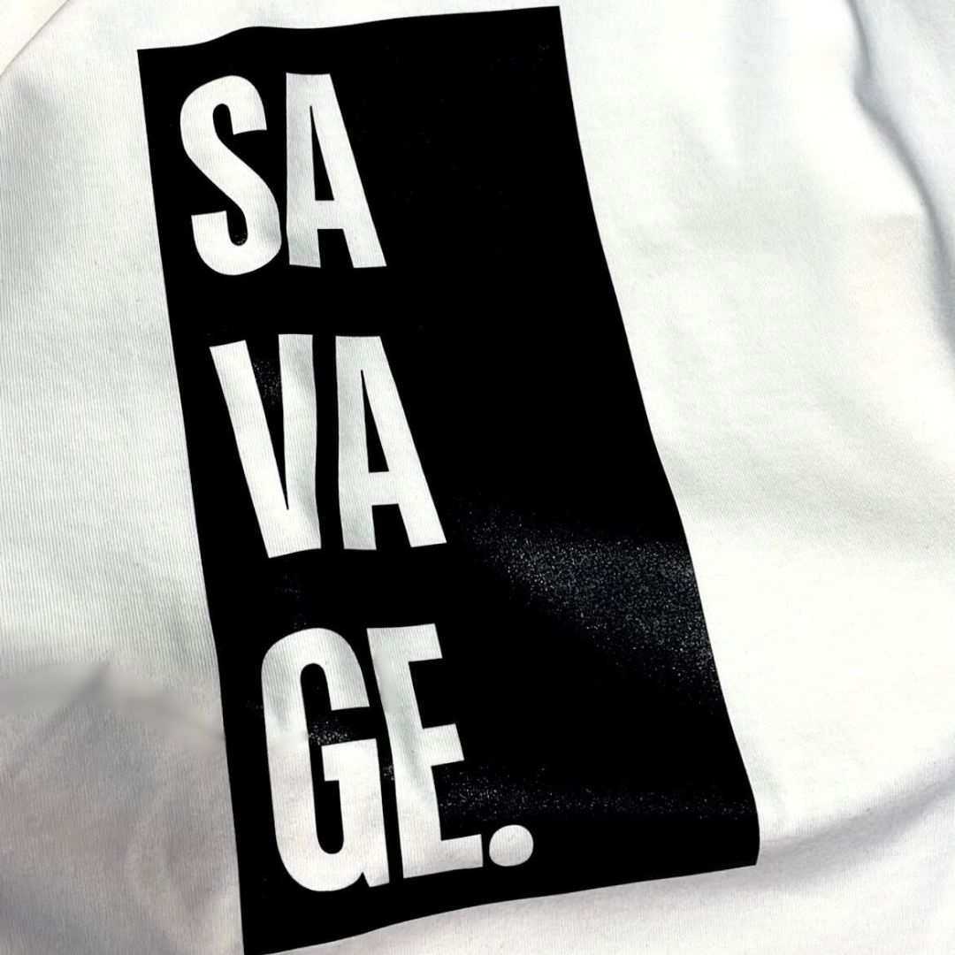 Savage Short Sleeve - Black/White