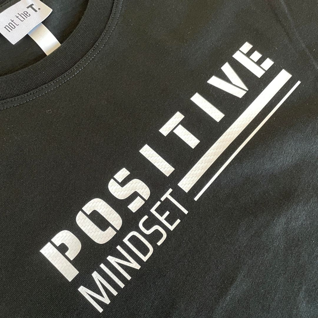 Positive Mindset Short Sleeve - Black
